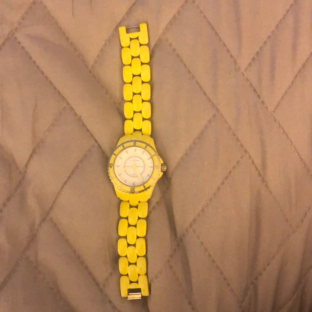 Yellow watch